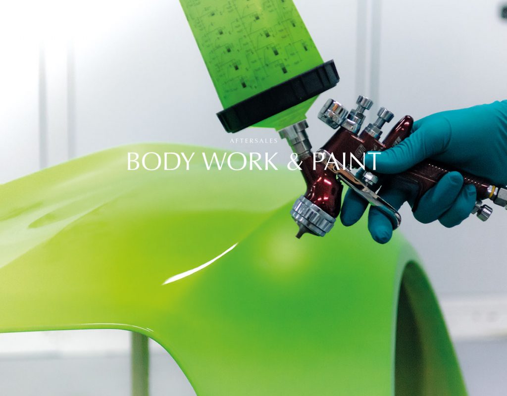 BODY WORK & PAINT Aston Martin Works