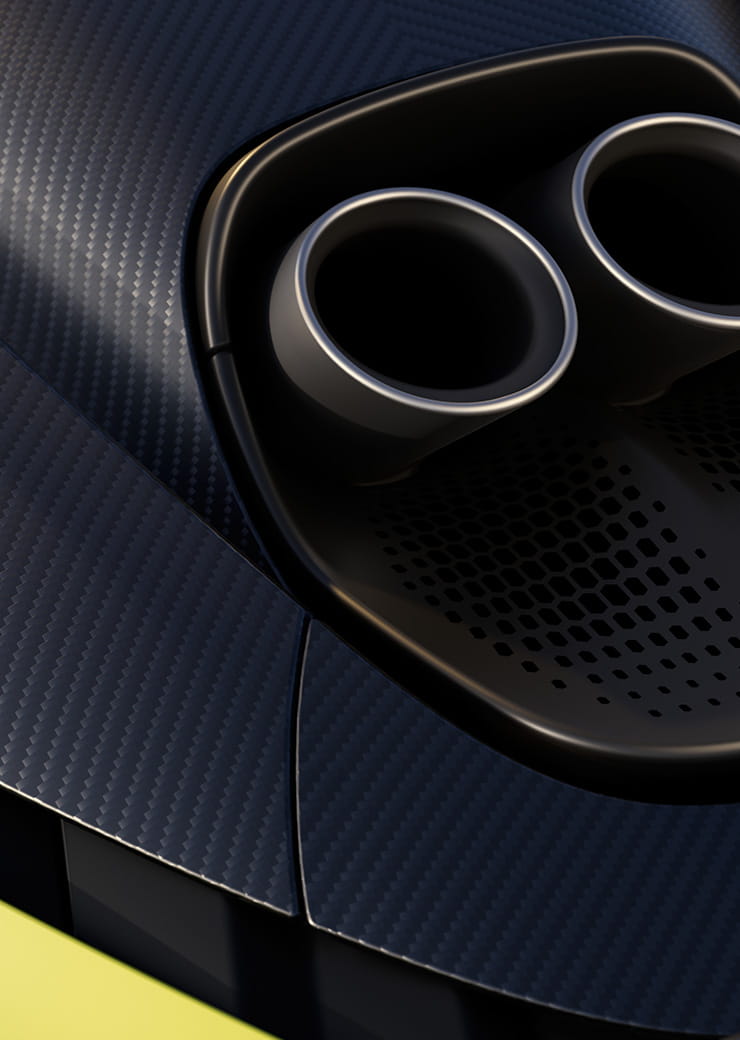 Aston Martin Carbon fibre monocoque