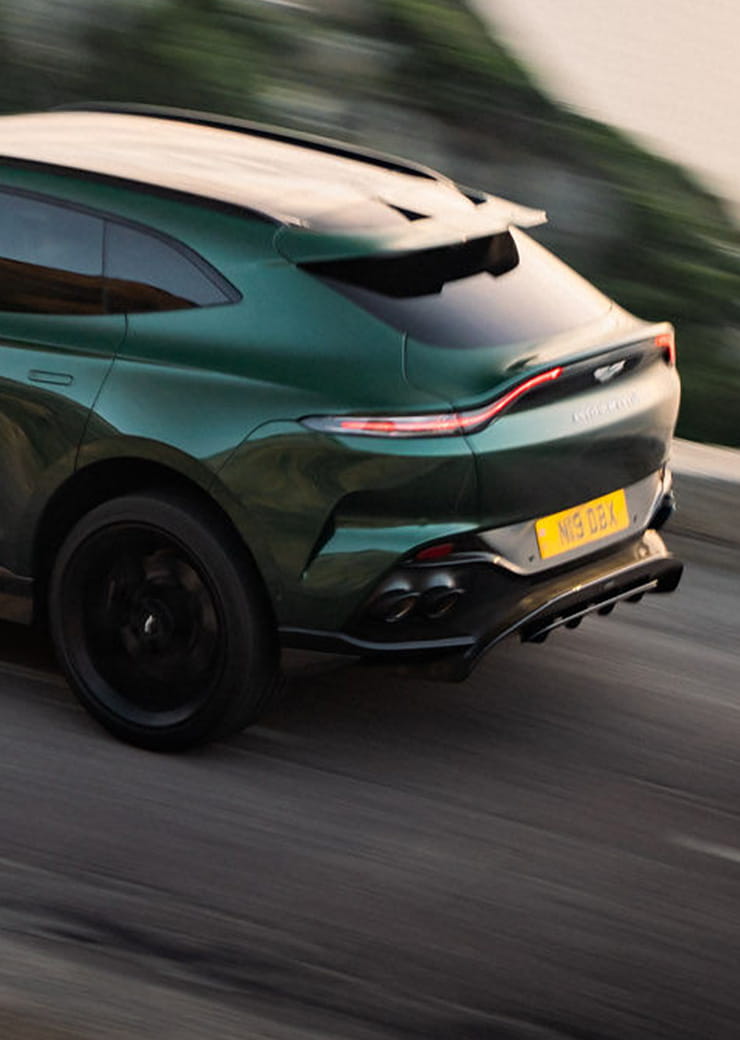 Aston Martin Rear Spoiler and Diffuser