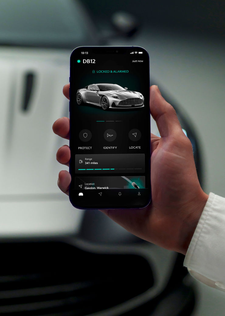 Aston Martin Connected Car