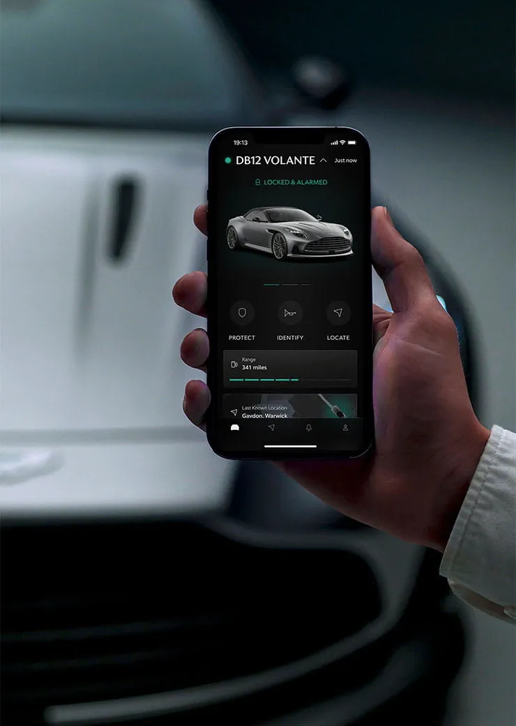 Aston Martin Connected Car