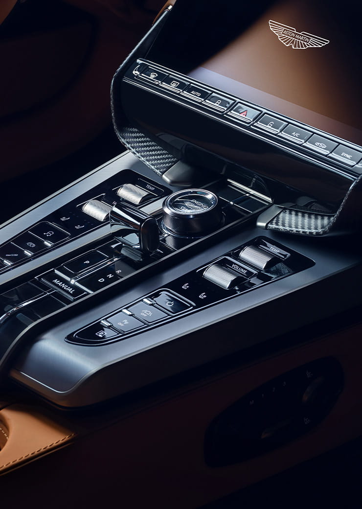 Aston Martin Centre Console