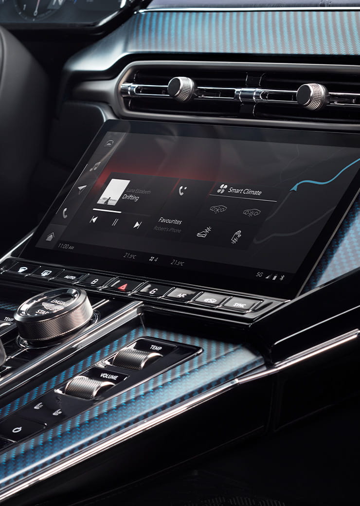 Aston Martin Infotainment