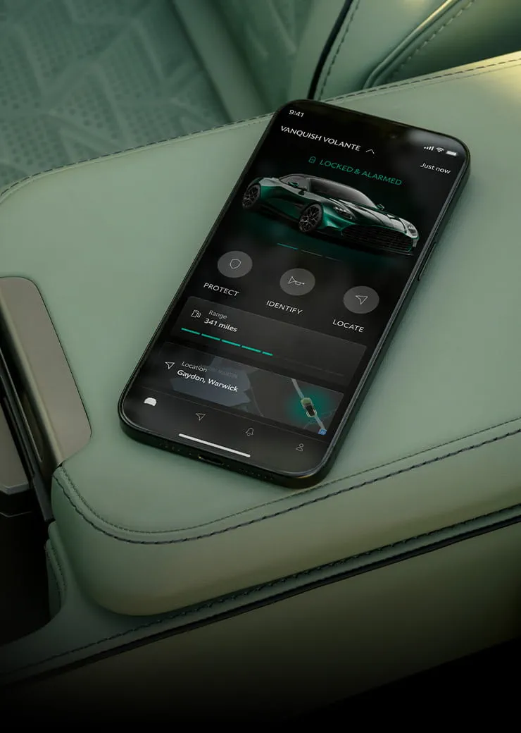 Aston Martin Connected Car